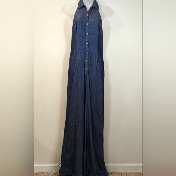 Arden B Women's Sleeveless Button Up Pant Jumpsuit, NWT , Size XS - Picture 1 of 11